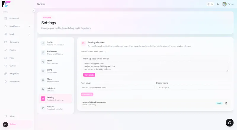 LeadForge AI screenshot 13