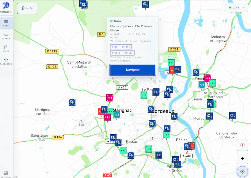 codriver.io screenshot 3