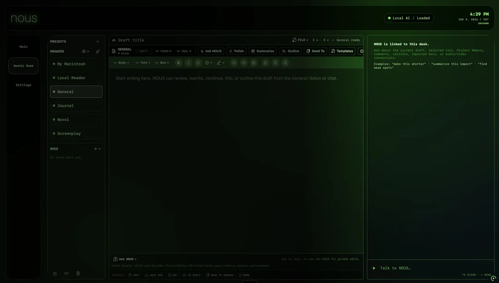 NOUS screenshot 3
