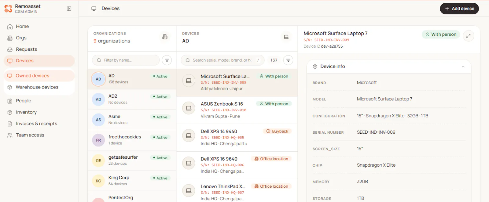 RemoAsset screenshot 3