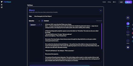Tikfilmer.com ā Create your AI movie gallery image