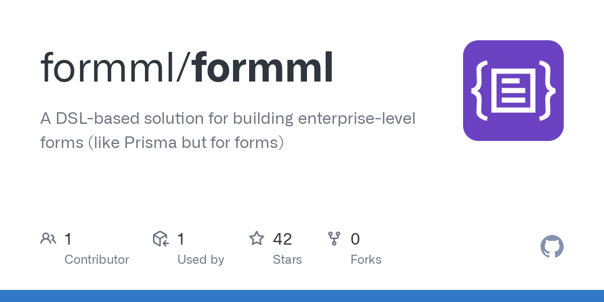 Formml - Un DSL para formas de construcción (como prisma pero para formas) media 1