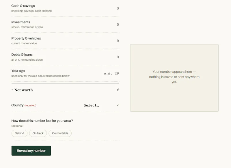 Worthline screenshot 2