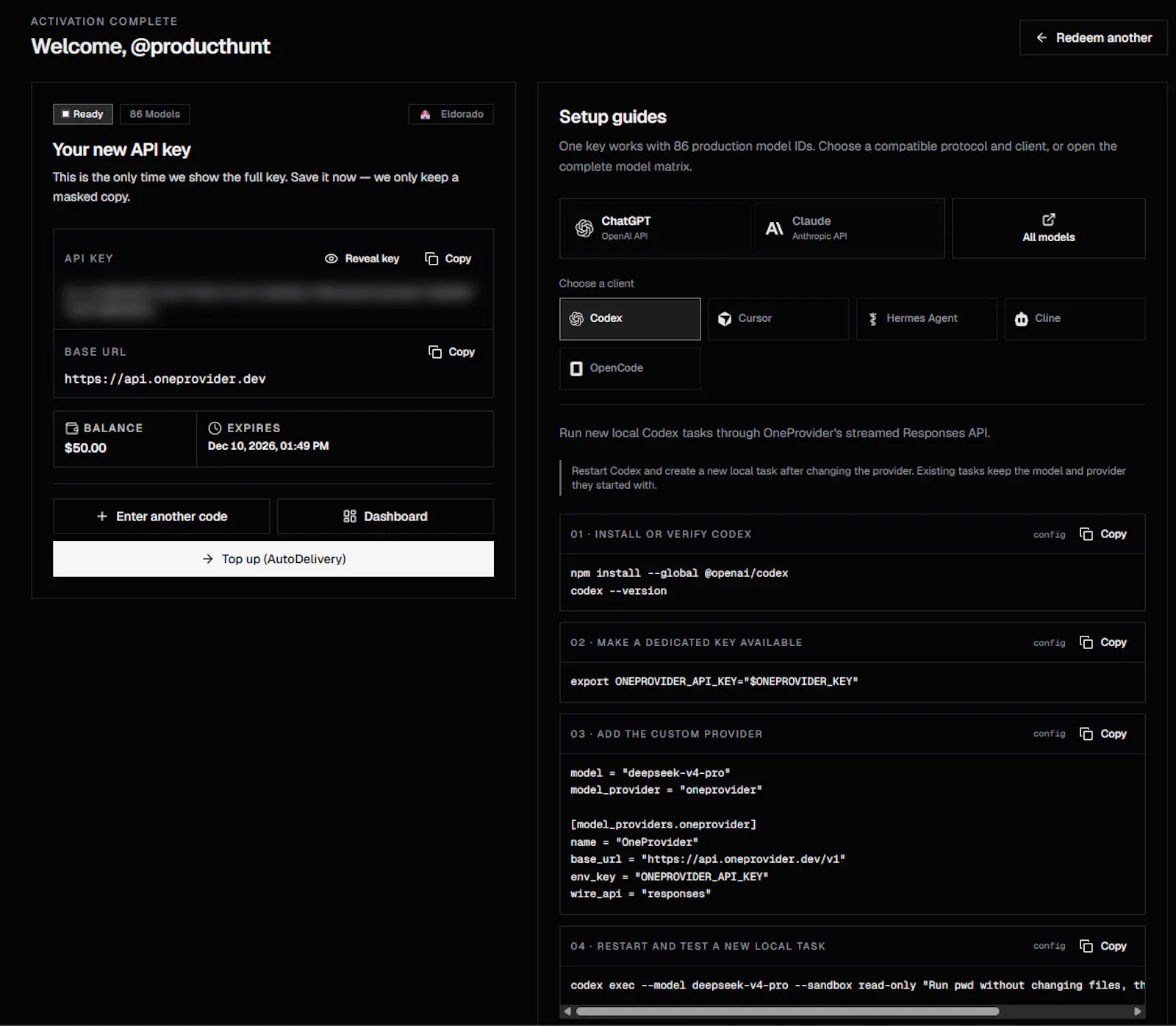 OneProvider screenshot 3