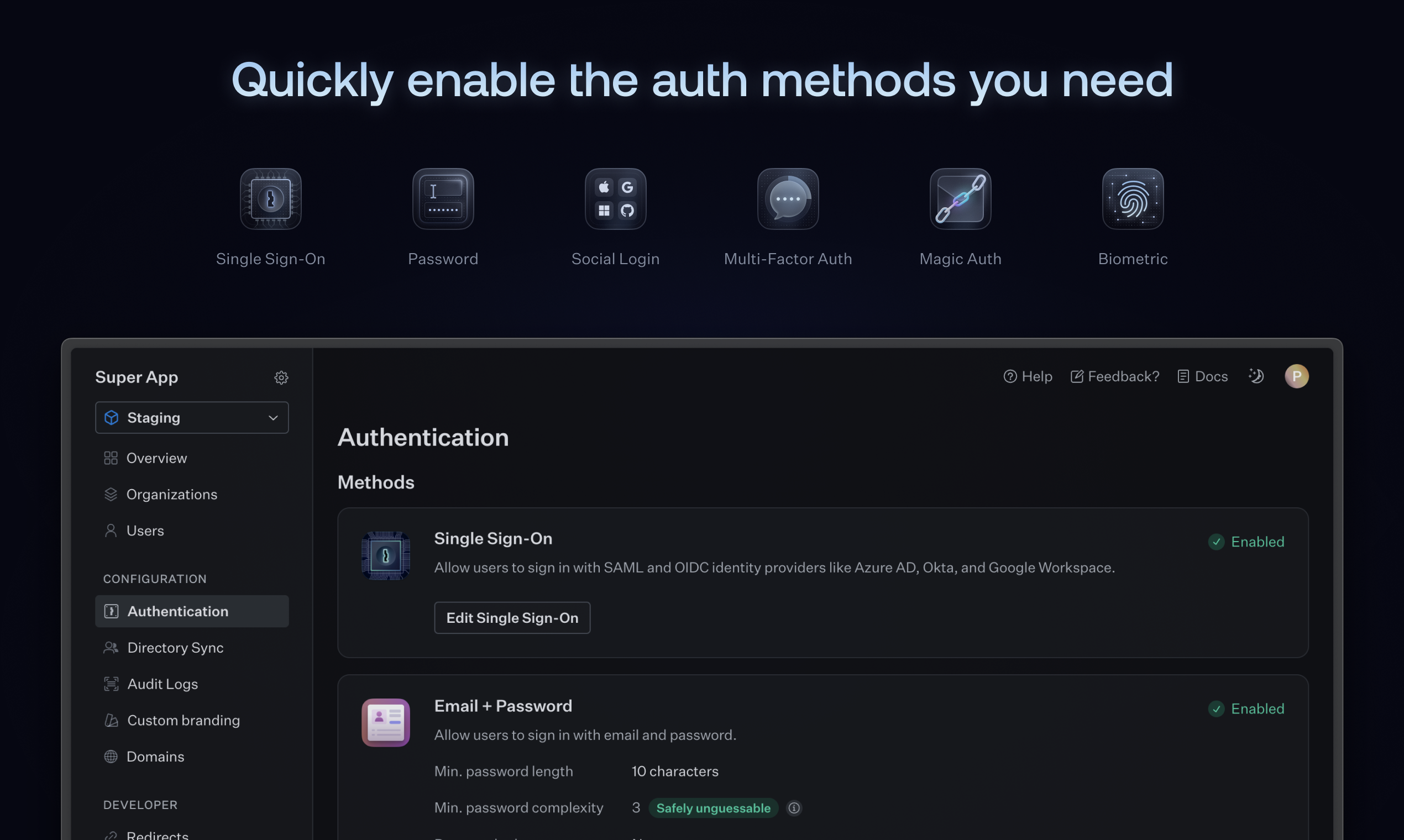 Authkit от Workos - Лучшая в мире ящик для входа в систему, работающий от RADOS RADIX. медиа 4