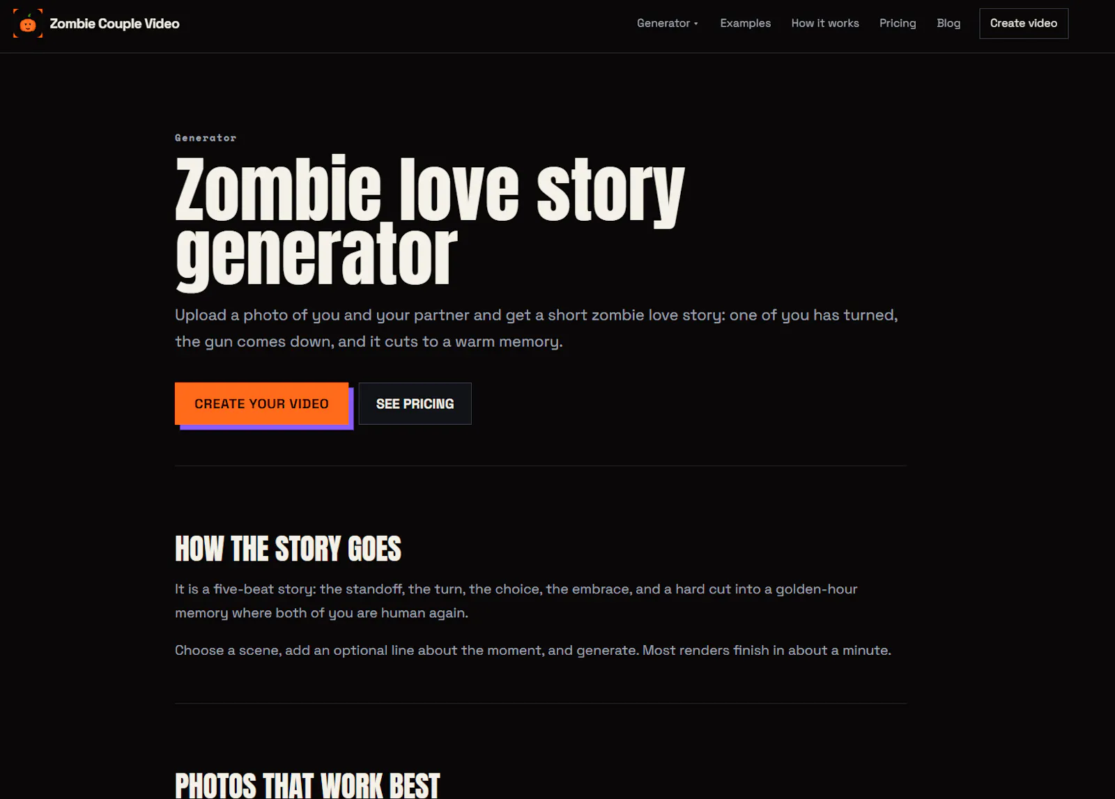 Zombie Couple Video Generator  screenshot 2
