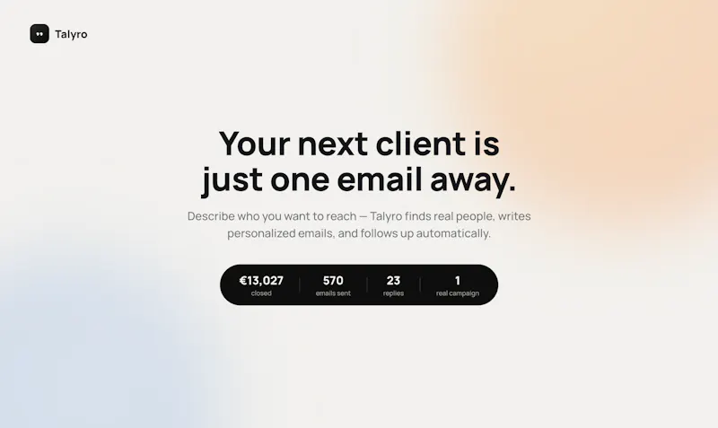 Talyro screenshot 1
