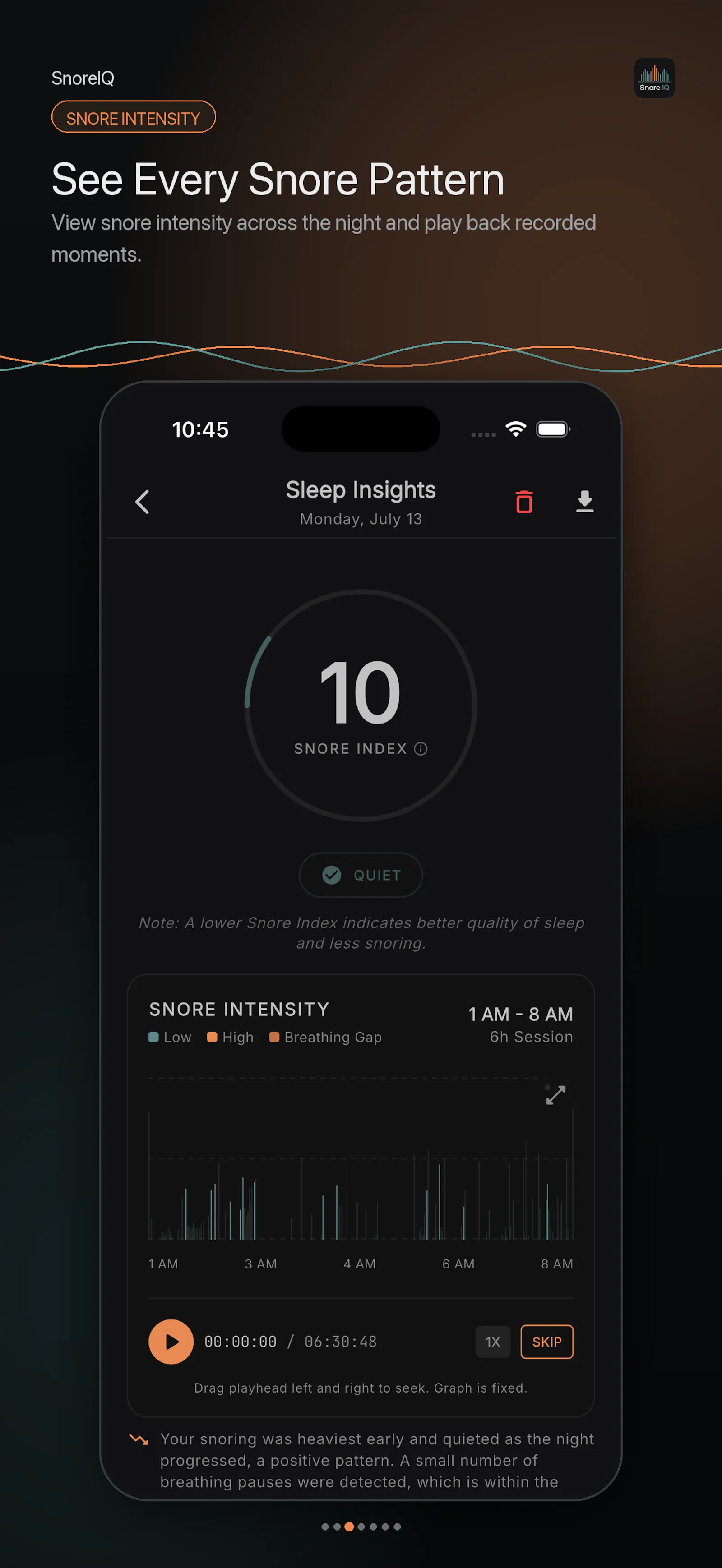 Snore IQ : On-device AI Snore Detection screenshot 5