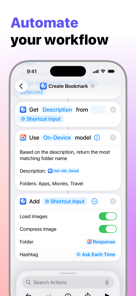 Bookmarks - URL Manager - Screenshot 5 showing product features and functionality