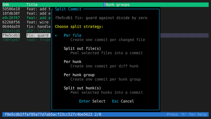 Git Tailor screenshot 4