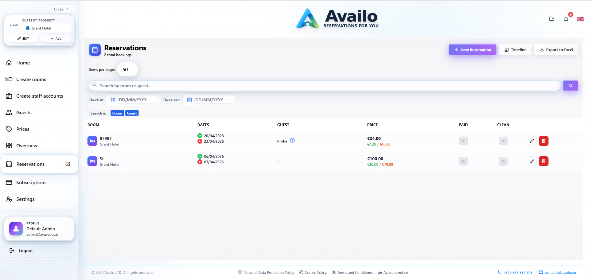 Availo gallery image