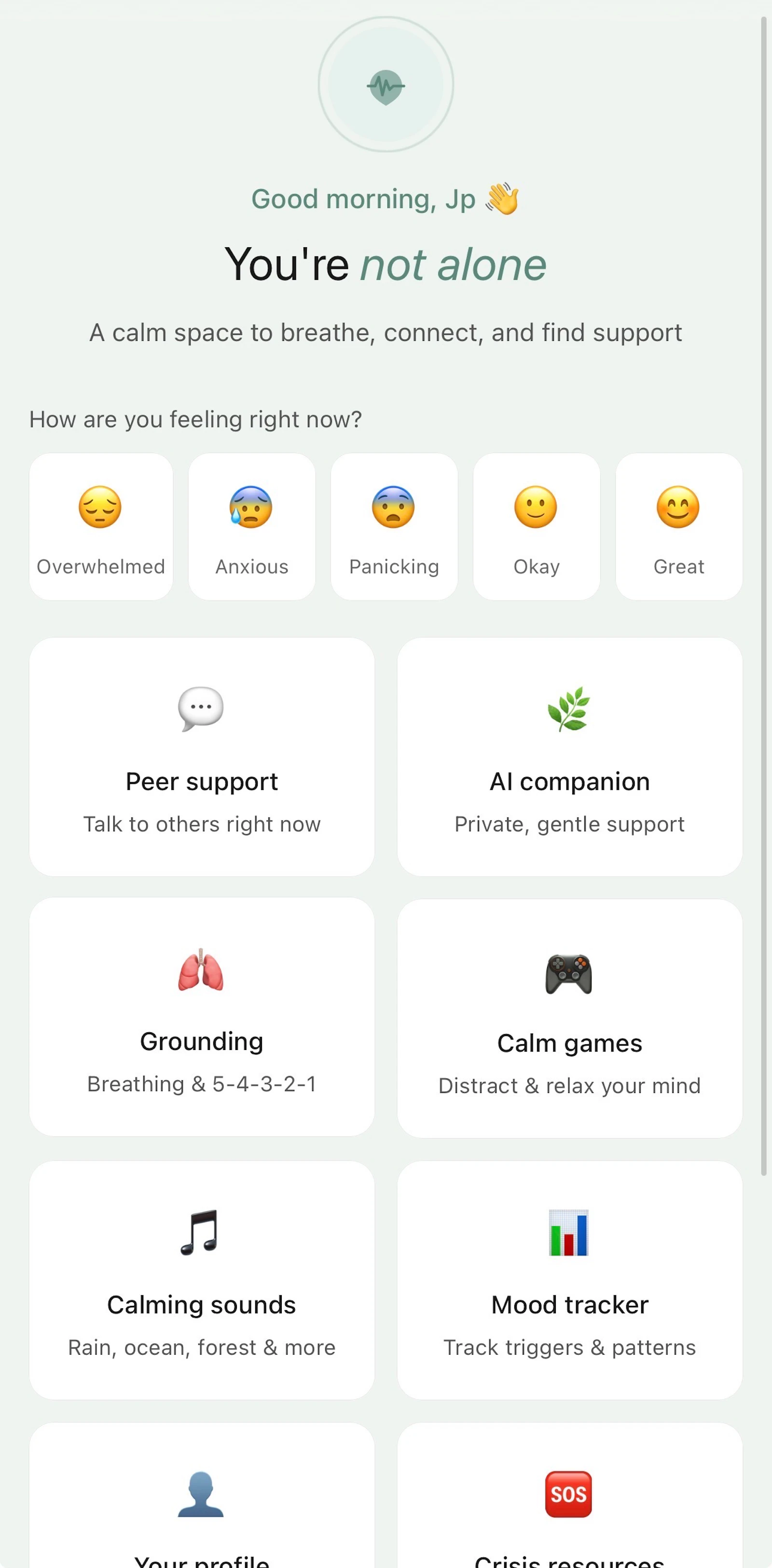 Calm Connect screenshot 1