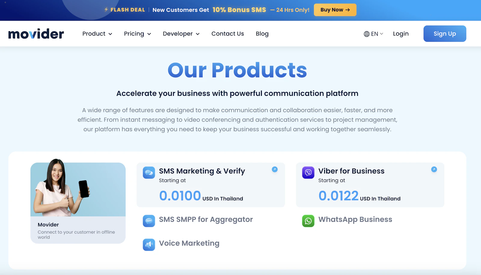 Movider screenshot 1