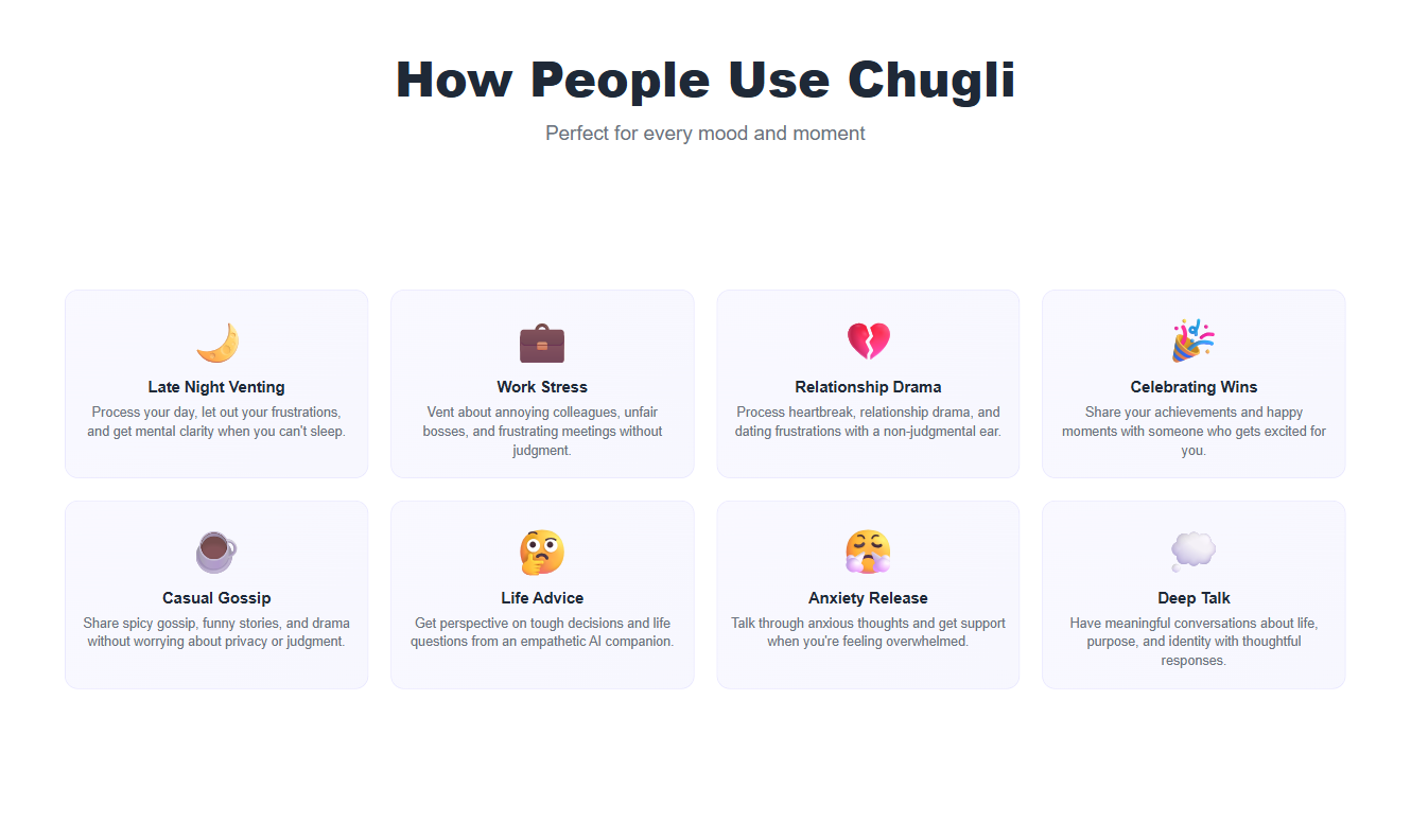 Chugli.ai gallery image