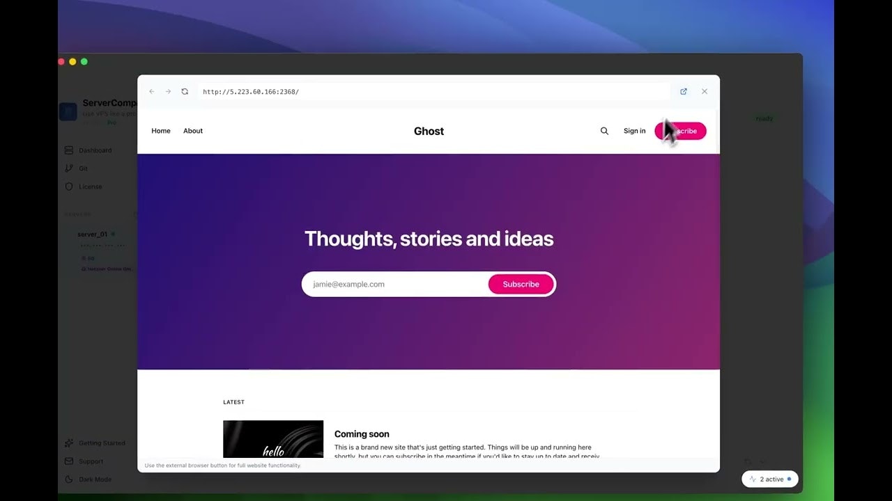 Server Compass  gallery image
