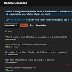 Remote Questions