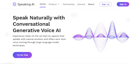Speaking AI gallery image