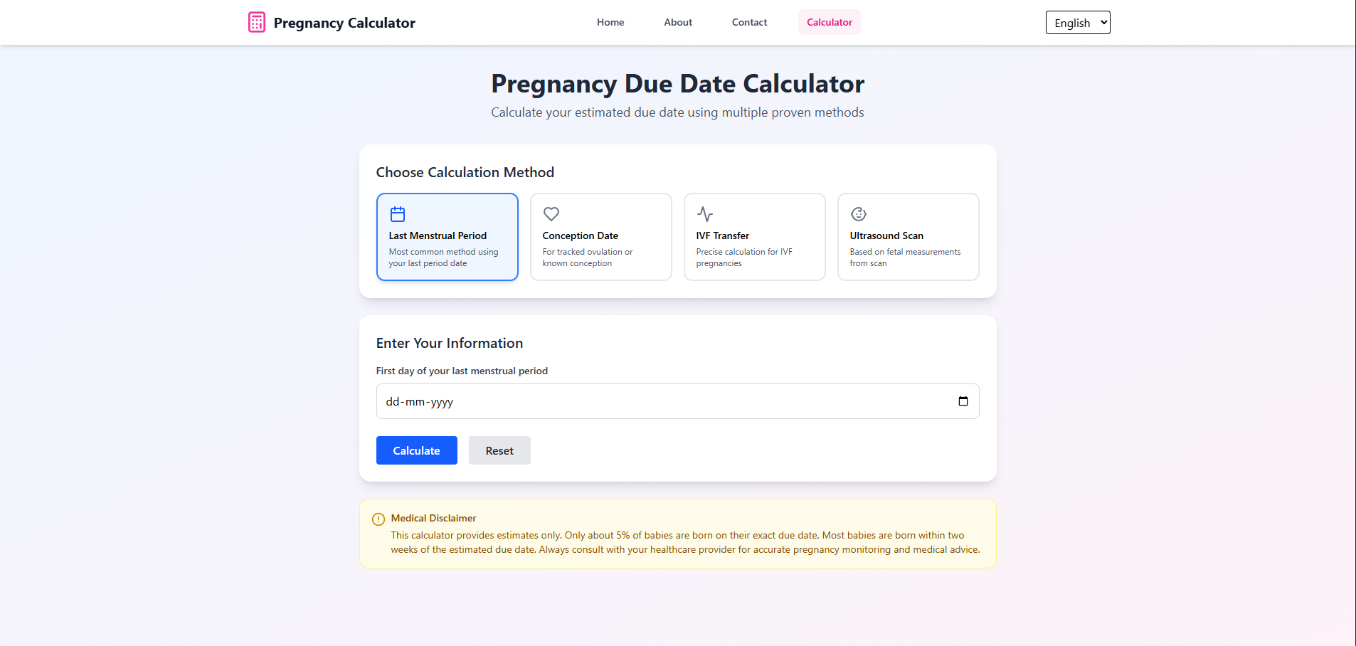 Pregnancy Calculator gallery image