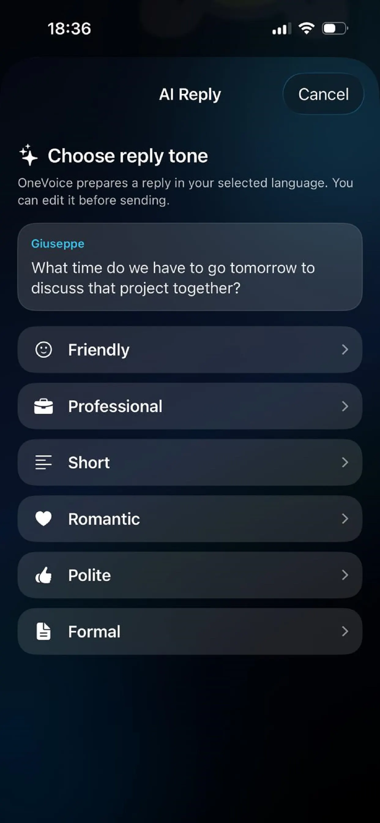 OneVoice AI Multilingual Chat & Calls gallery image