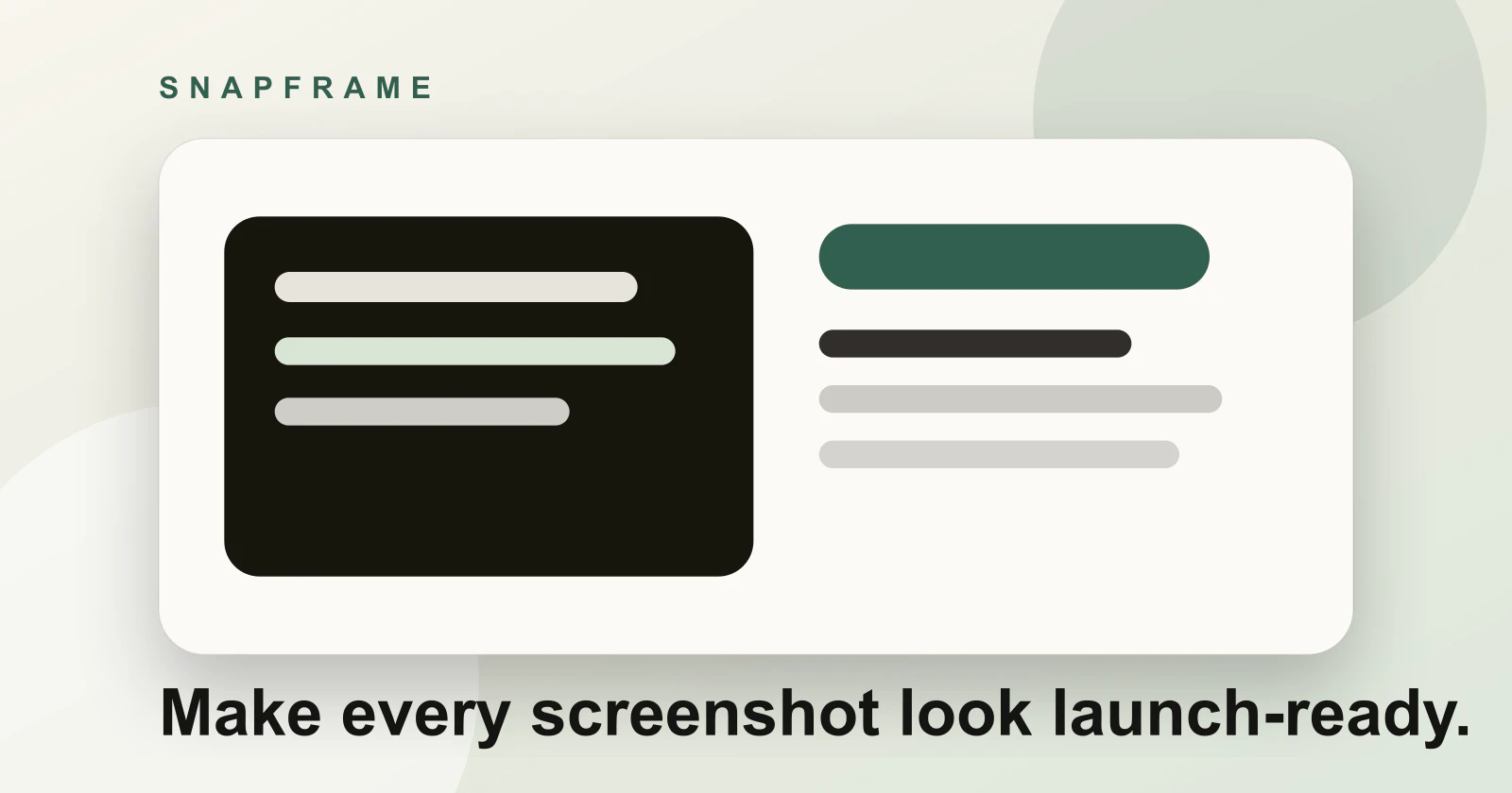 SnapFrame screenshot 1