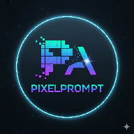PixelPrompt logo