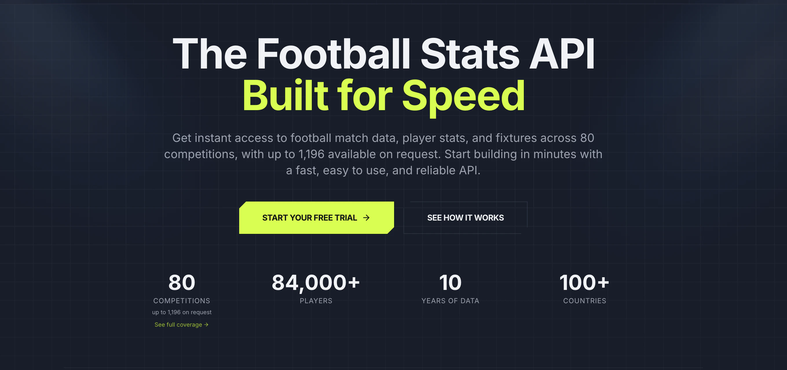 TheStatsAPI screenshot 1