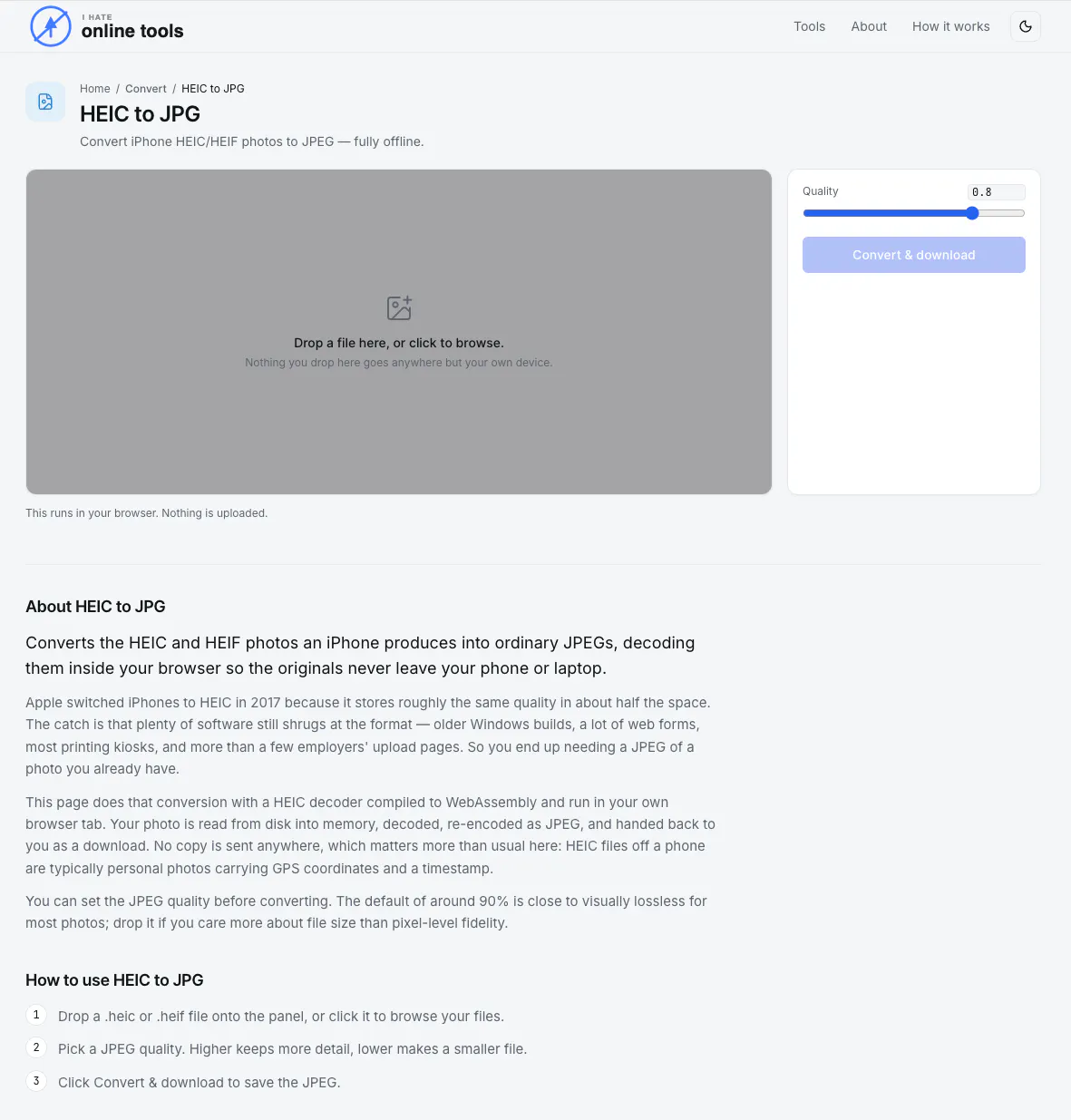 I Hate Online Tools gallery image