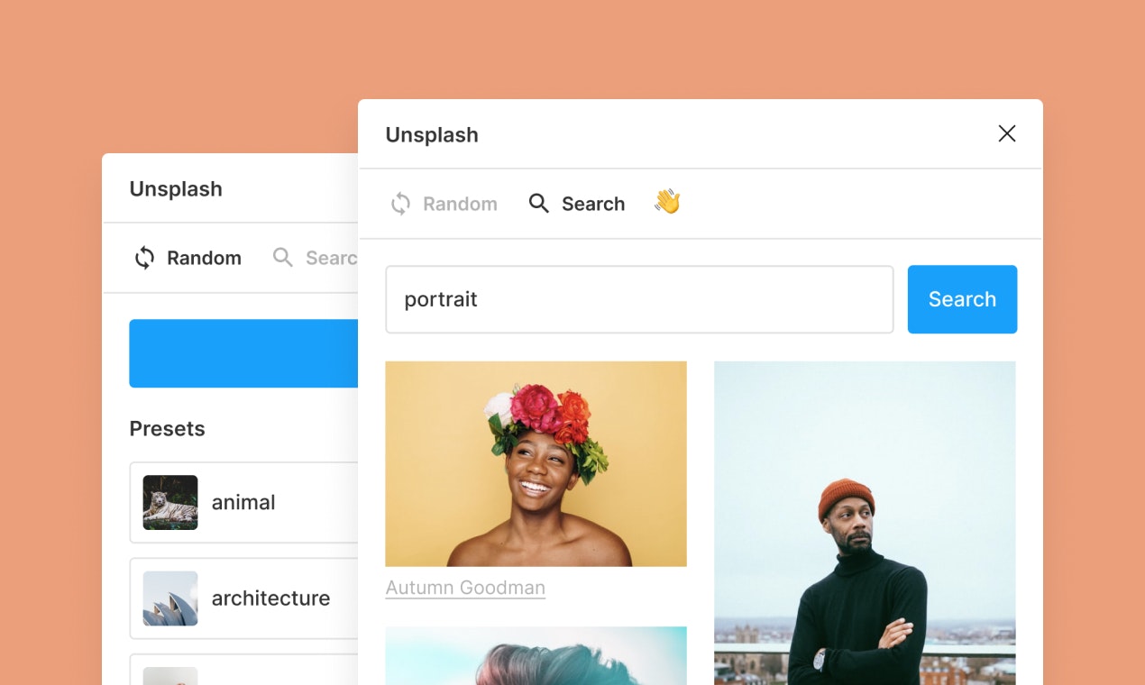 Unsplash for Figma gallery image