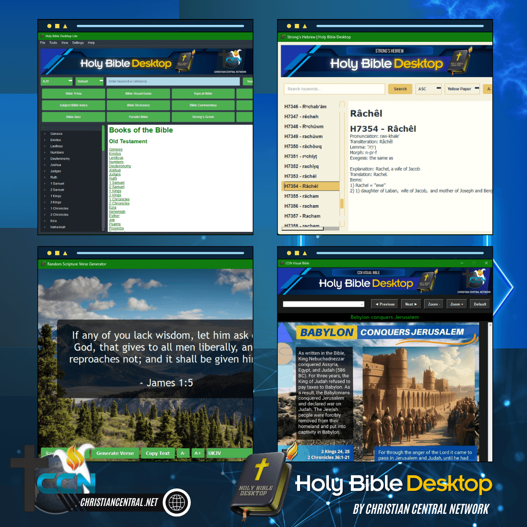 Holy Bible Desktop Lite 0.12 for Windows gallery image