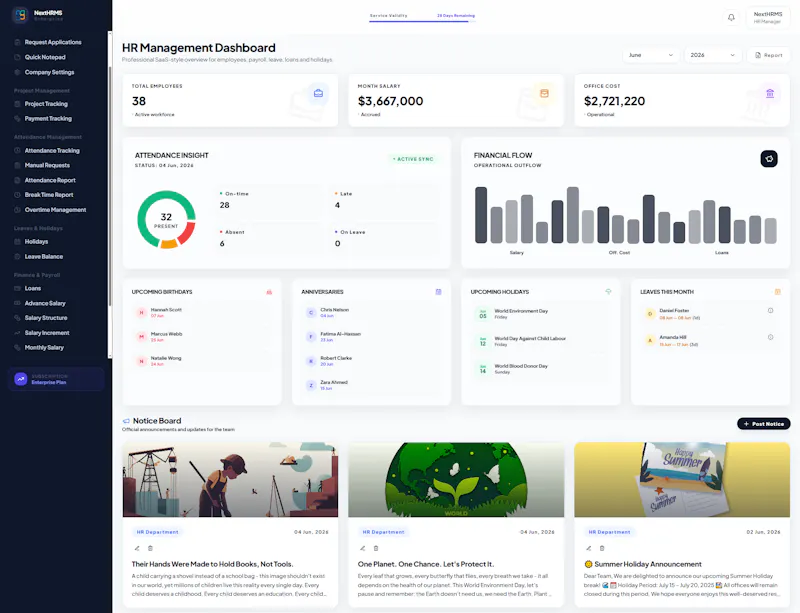 NextHRMS screenshot 4