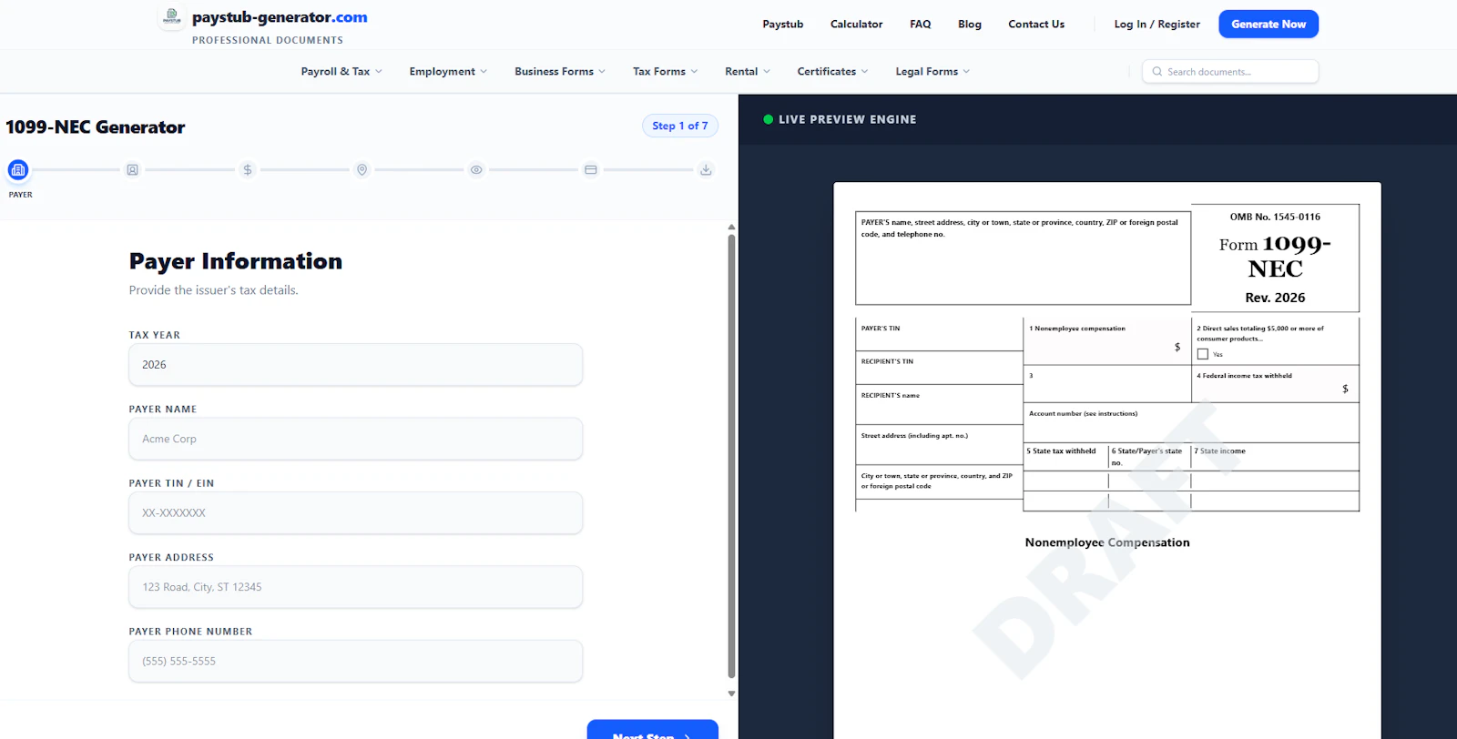 Paystub Generator screenshot 6
