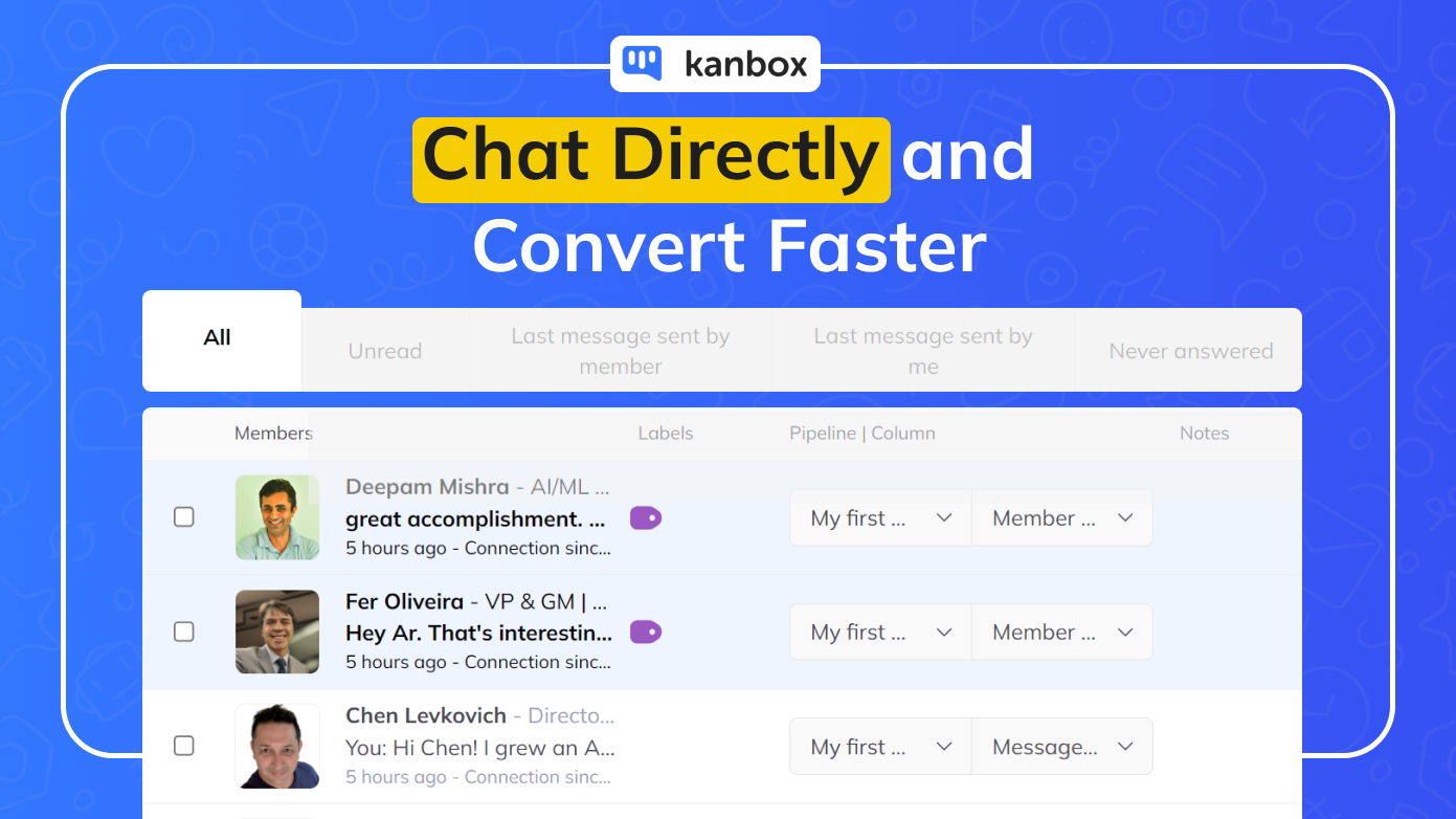 وسائط Kanbox - حول حساب LinkedIn الخاص بك إلى قوة توليد الرصاص 5