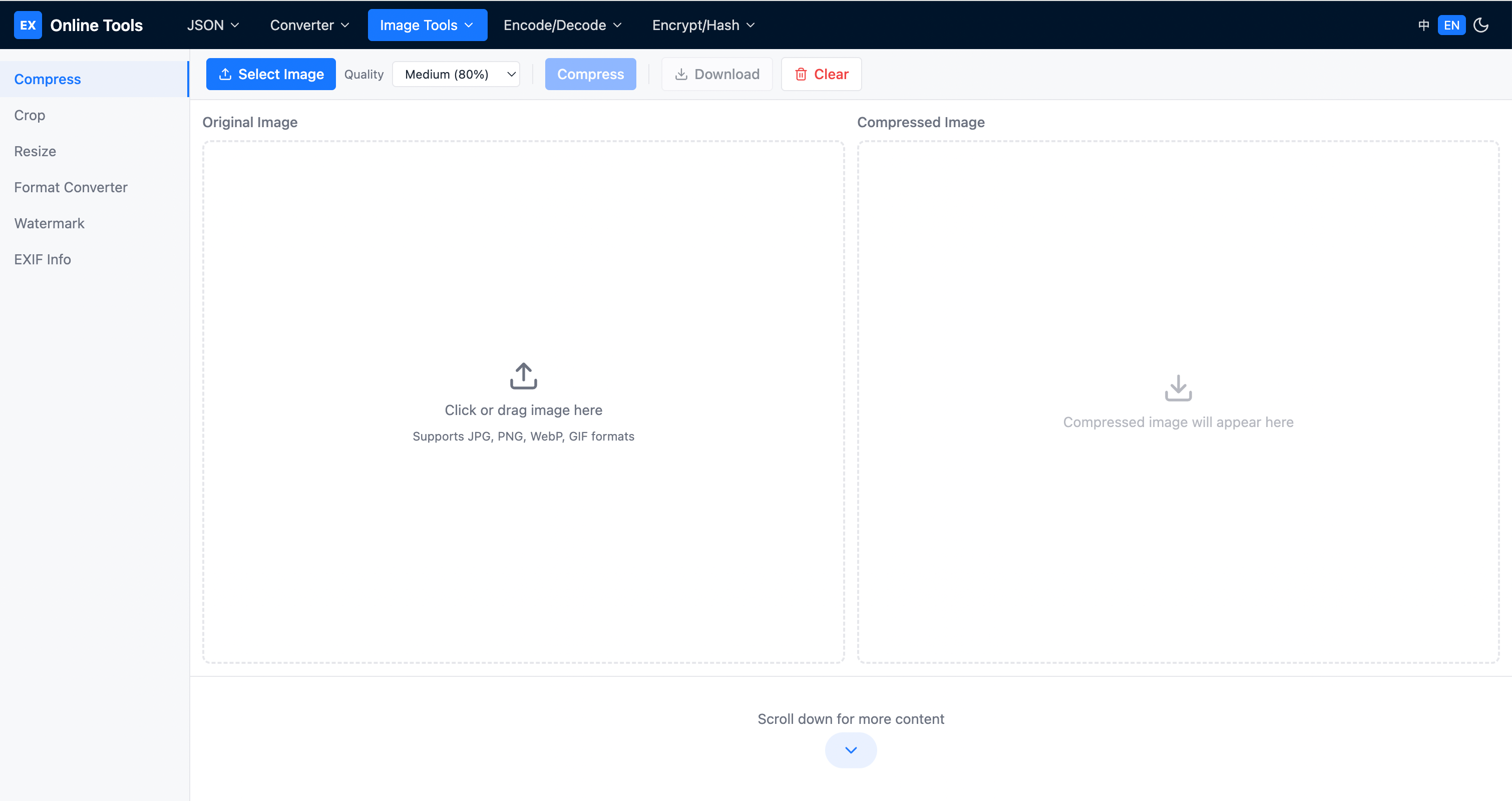 EXUtil - Lightweight Free Online Tools gallery image