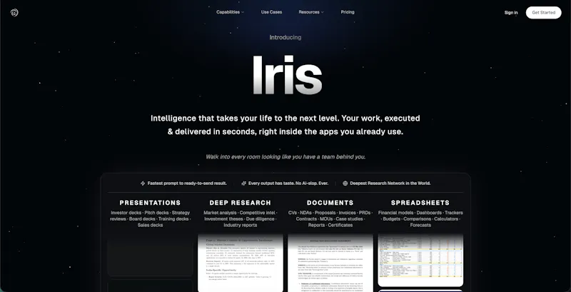 Iris Intelligence screenshot 2