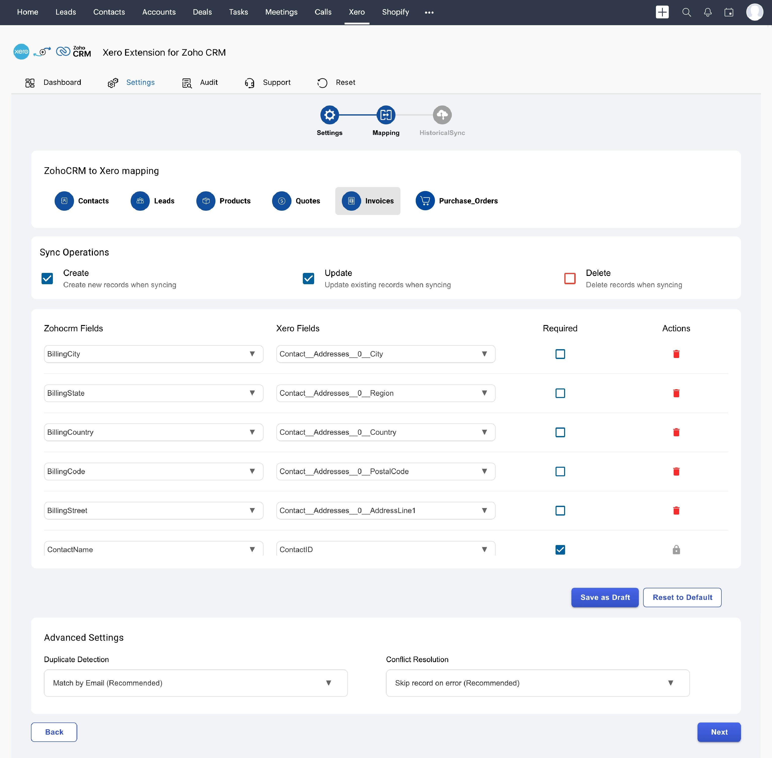 Xero Bi-Directional for Zoho CRM gallery image