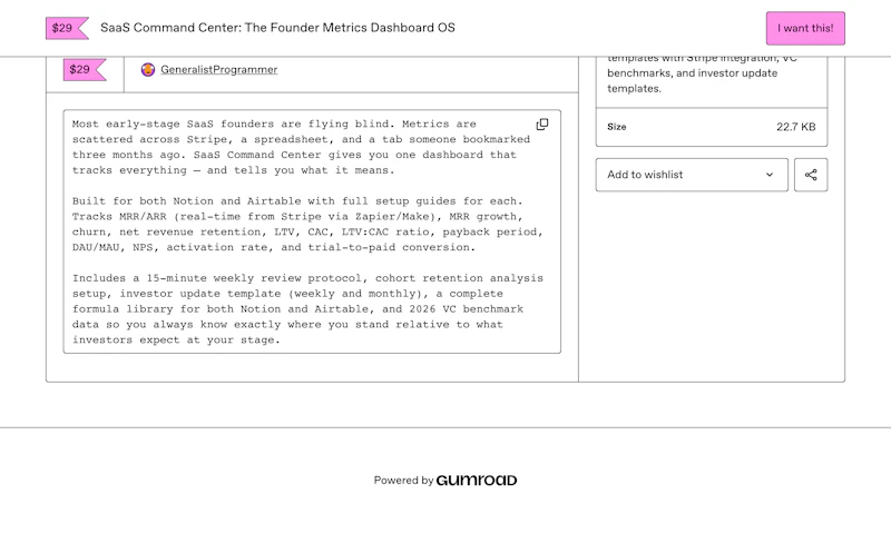 SaaS Command Center screenshot 1