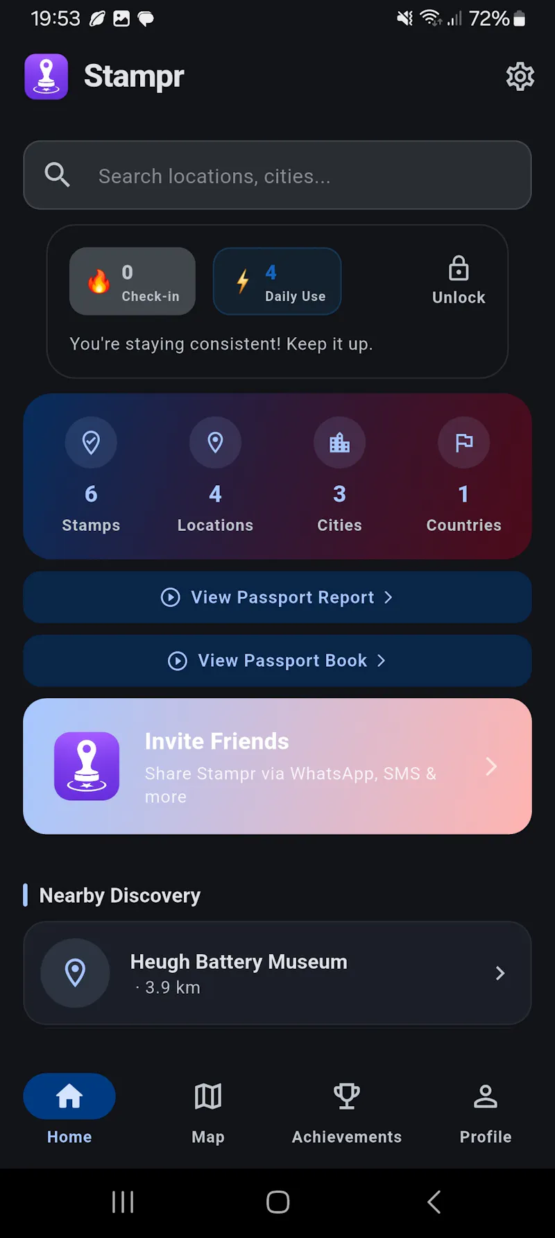 Stampr screenshot 2