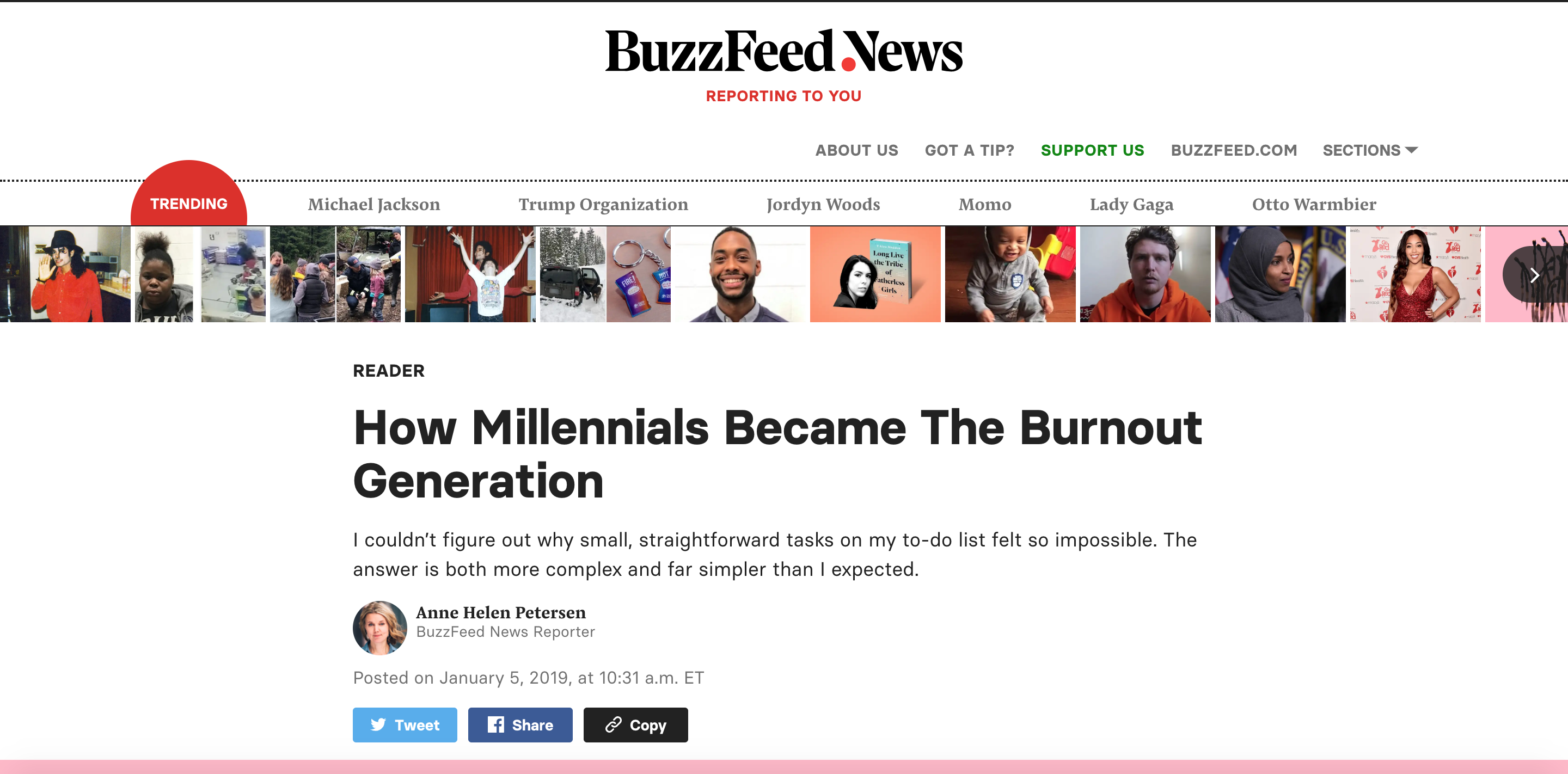 Millennial Burnout Calculator gallery image