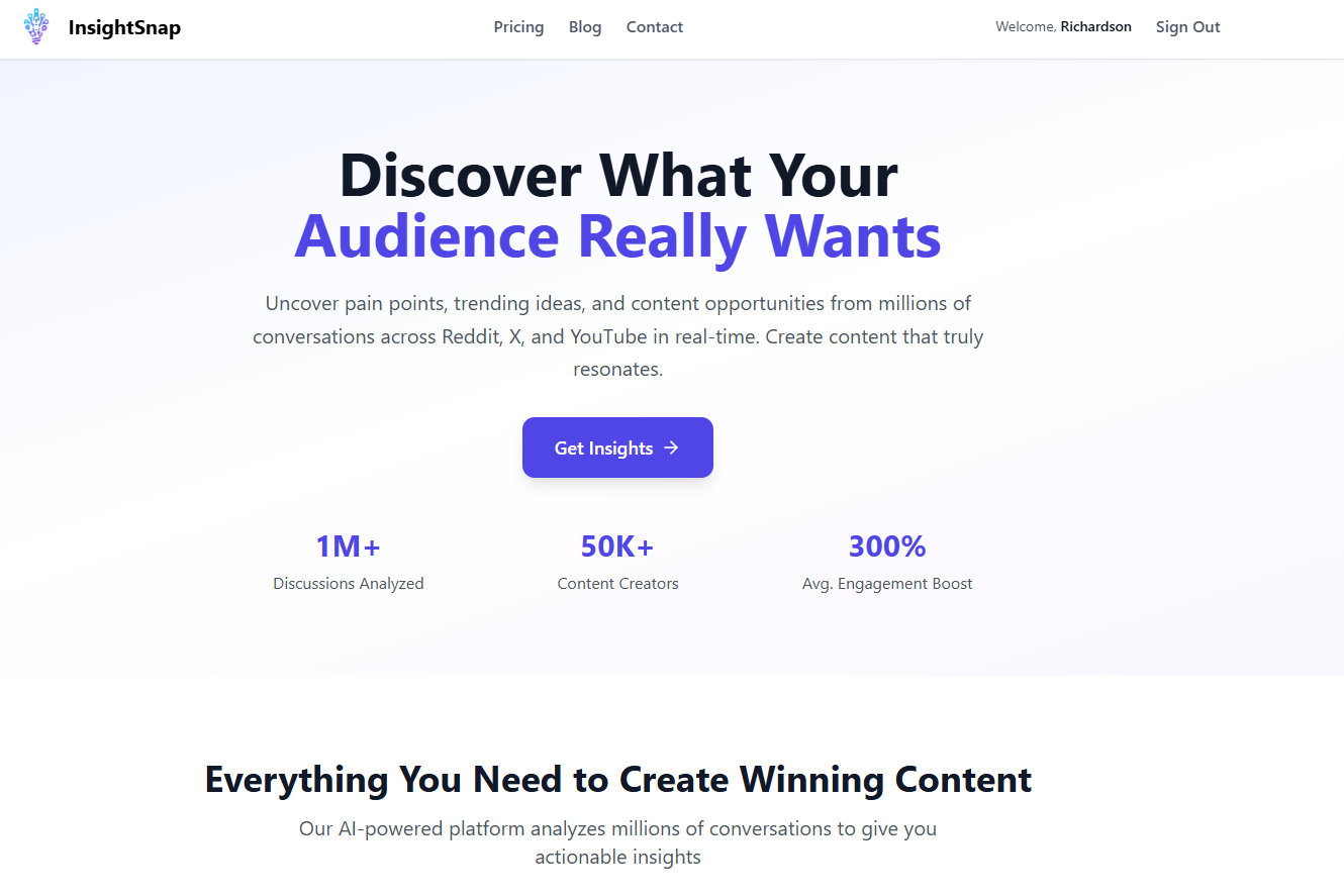 InsightSnap gallery image