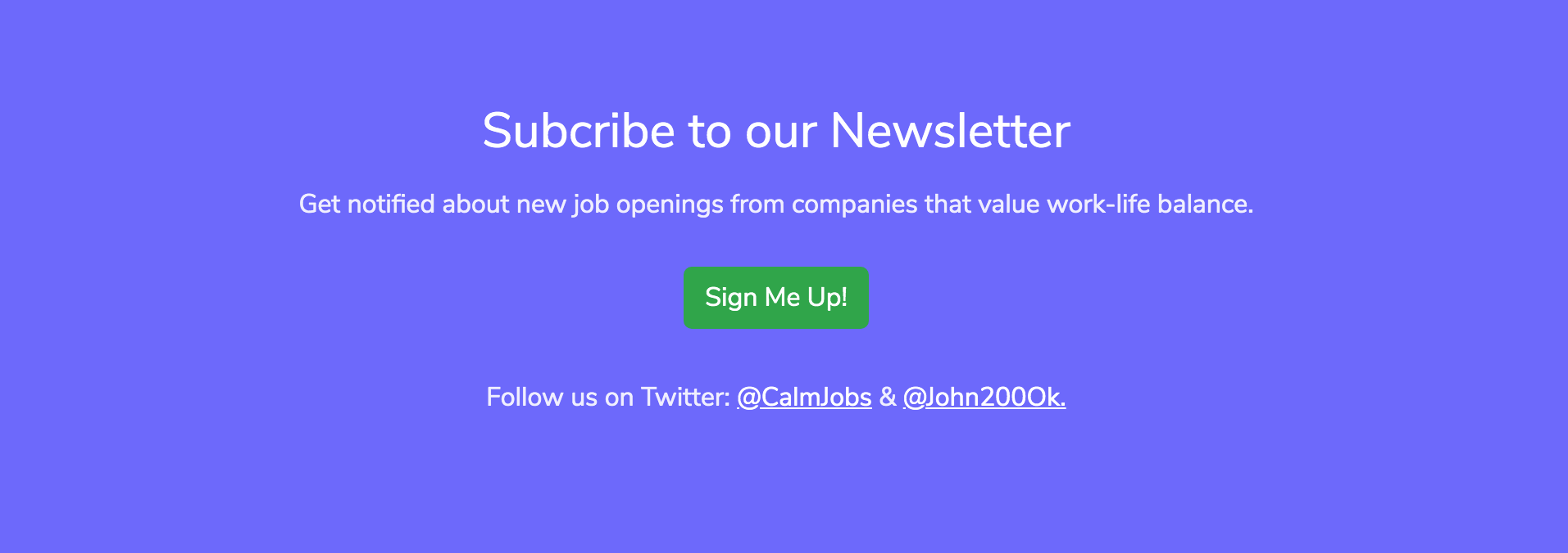 CalmJobs Image