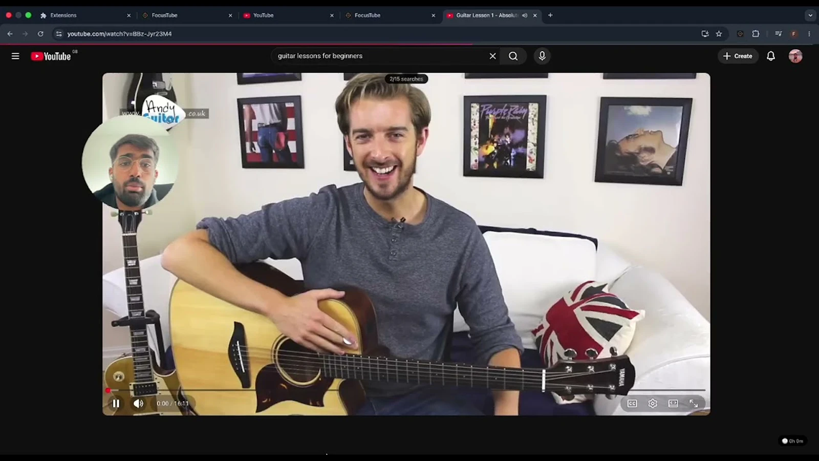 FocusTube screenshot 1 (video preview)