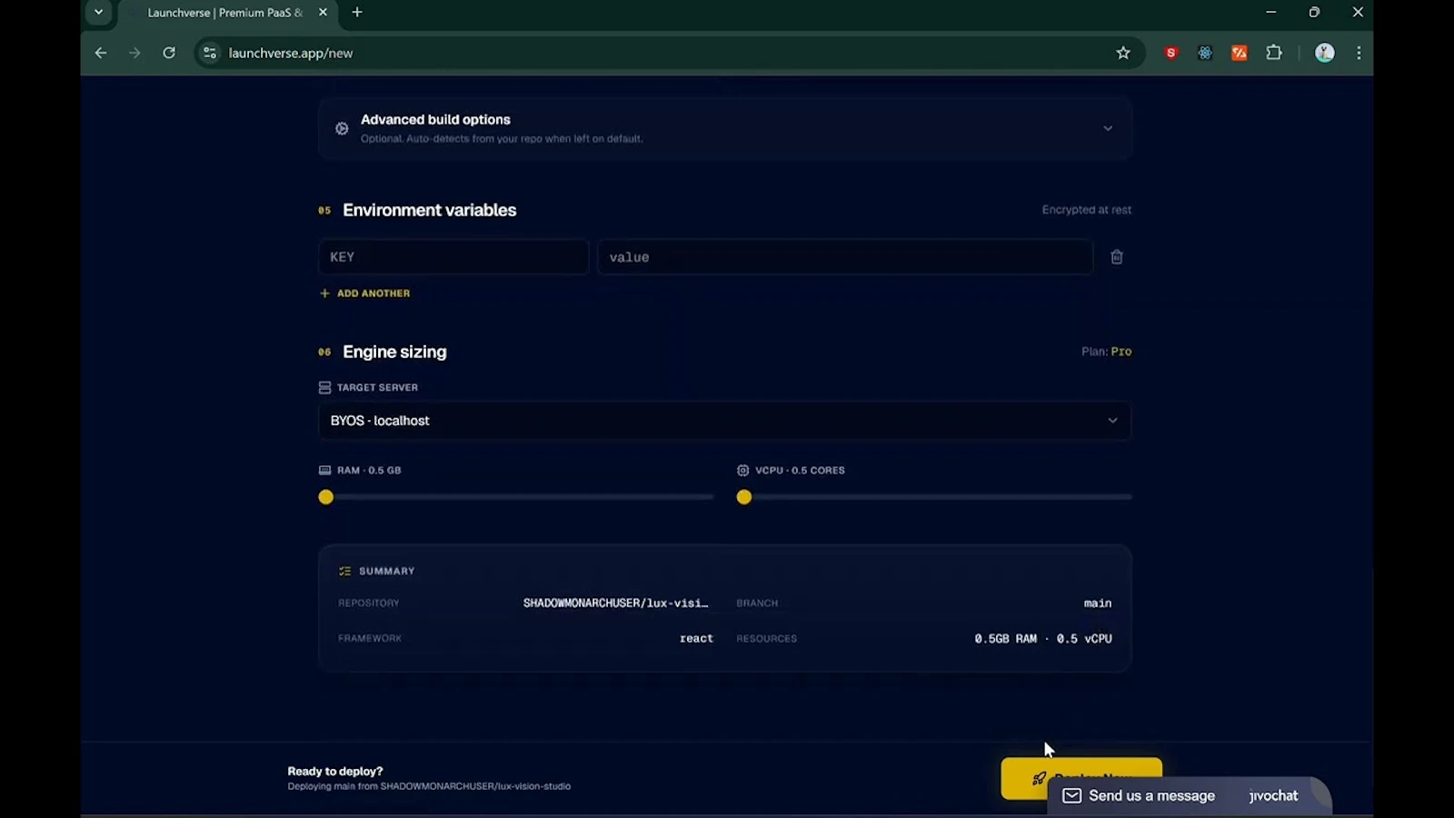 Launchverse screenshot 1 (video preview)