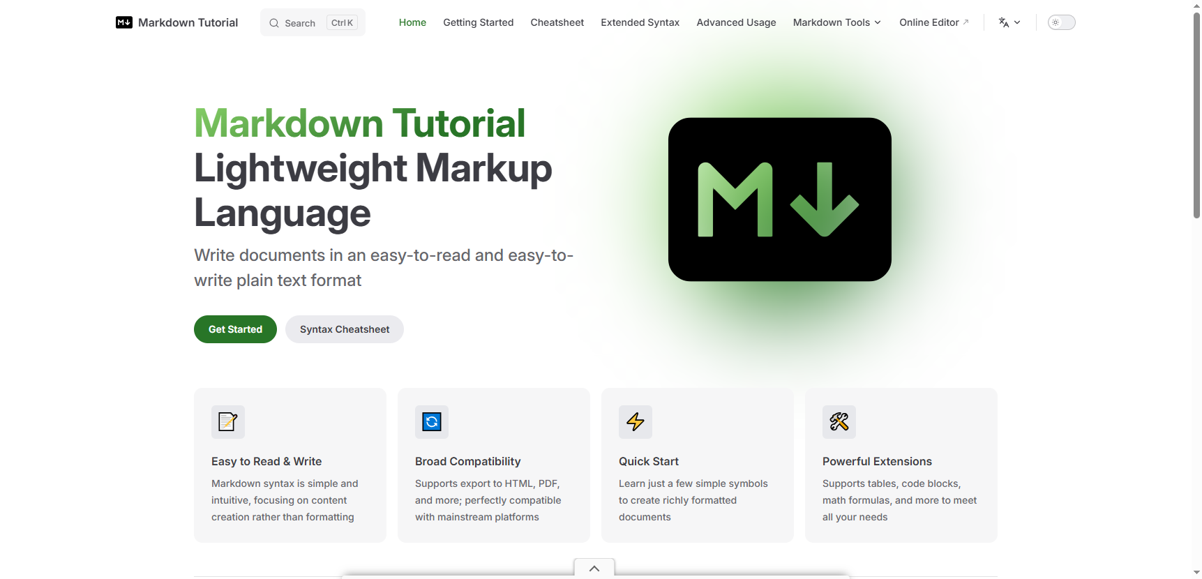 Markdown Tutorial gallery image
