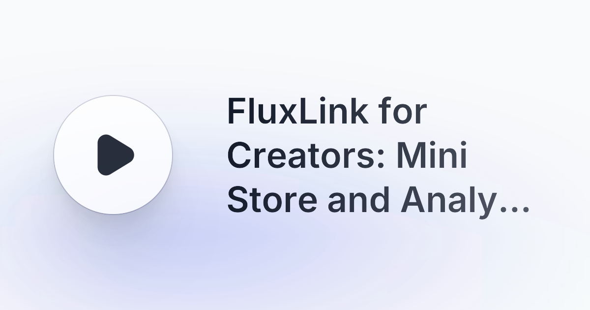 FluxLink gallery image
