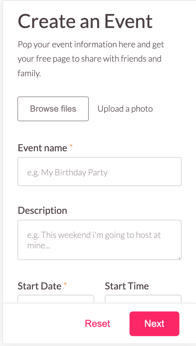 Events App gallery image