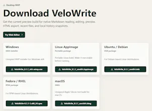 VeloWrite gallery image