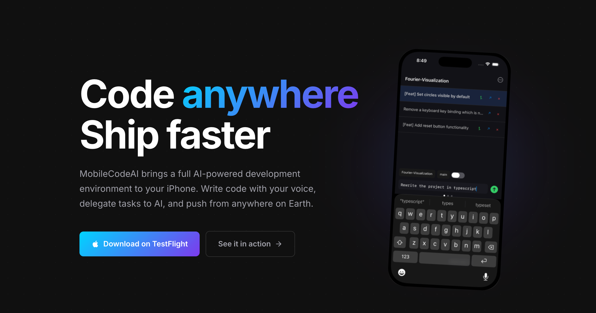 MobileCodeAI gallery image