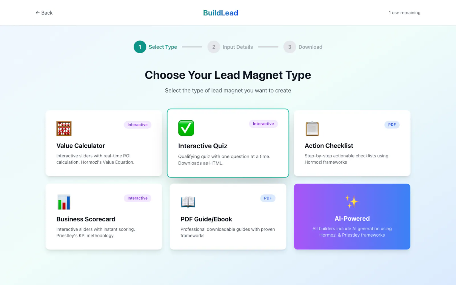 Buildlead screenshot 4