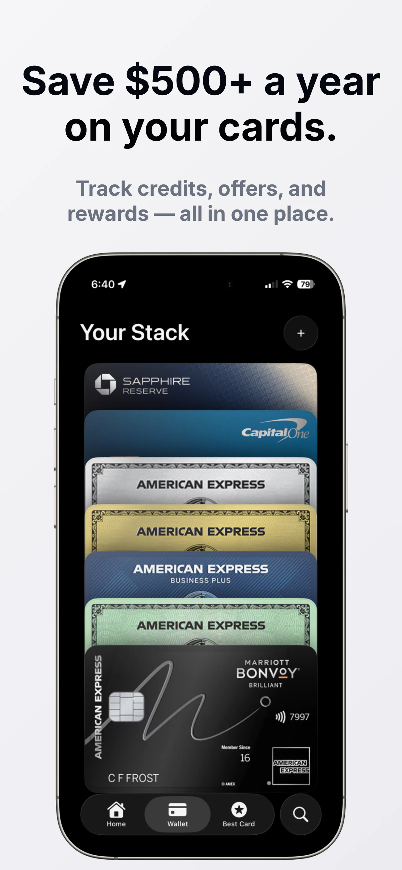 CardStack screenshot 1