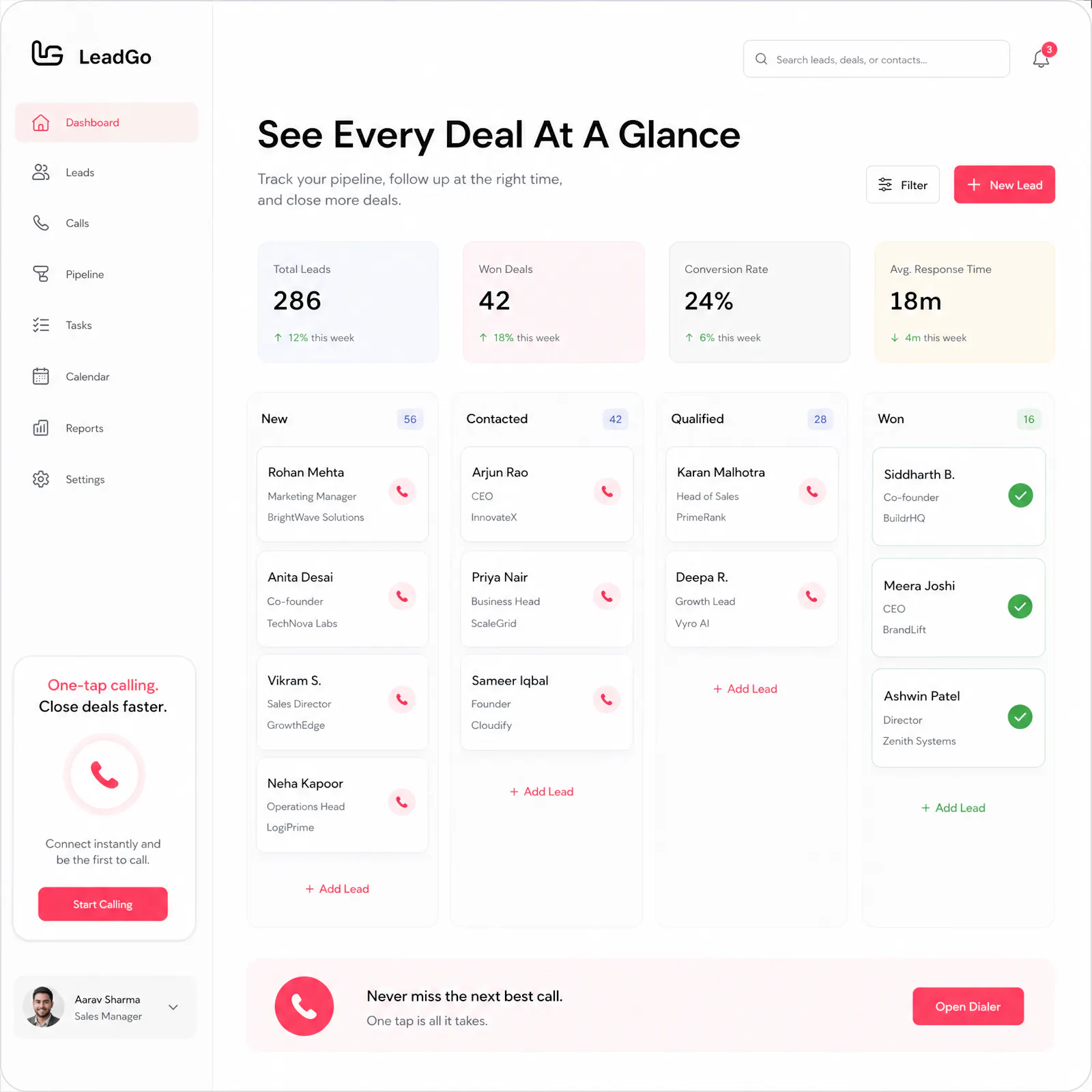 LeadGo CRM screenshot 5
